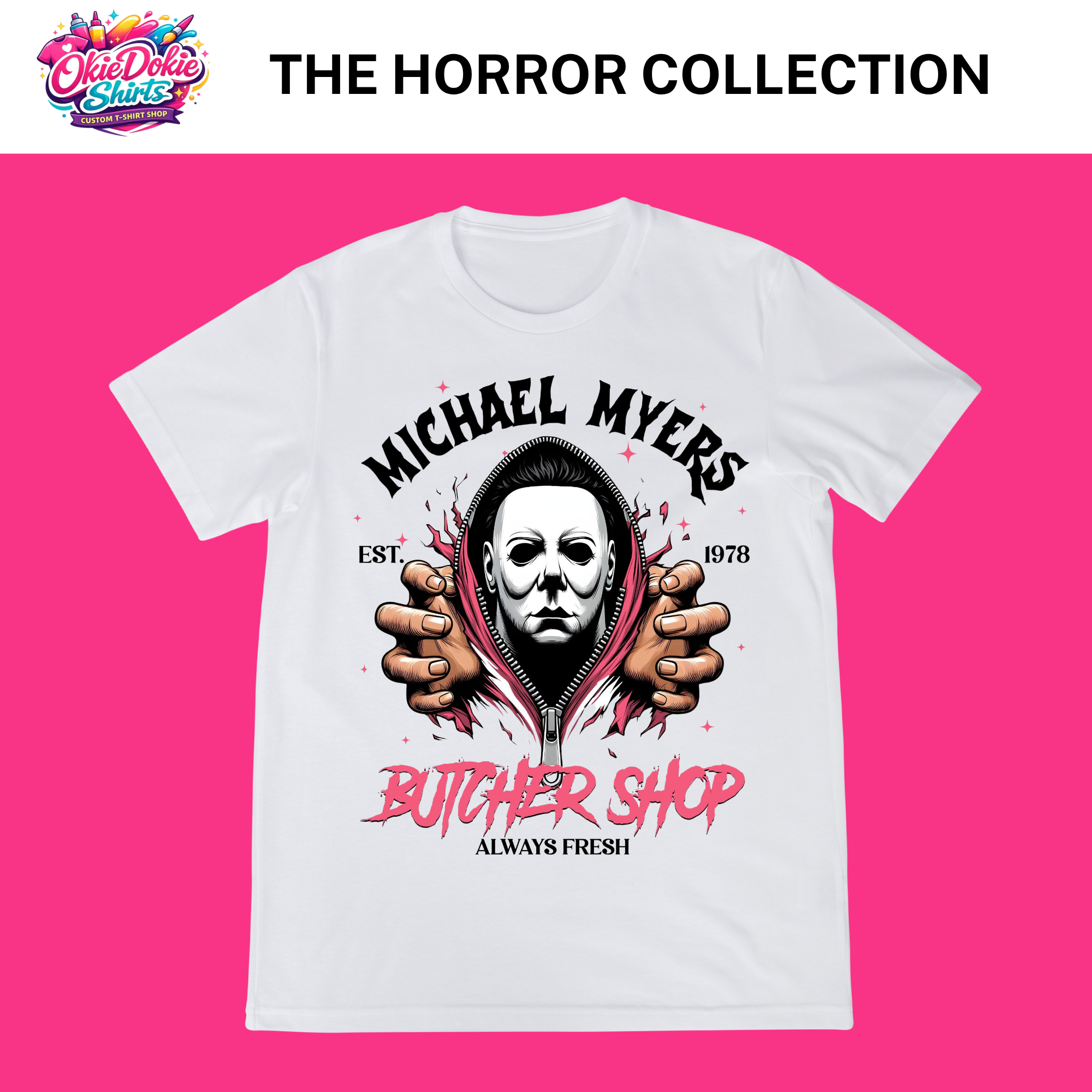 THE HORROR COLLECTION MICHAEL MYERS BUTCHER SHOP