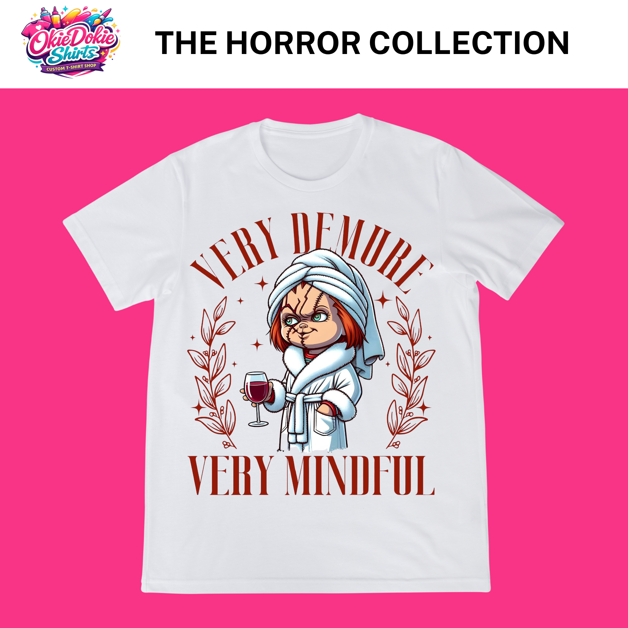 THE HORROR COLLECTION VERY DEMURE CHUCKY